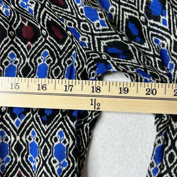 Lucky Brand Women's Blouse Boho Hippie Flowy Shirt Top Size Small - Picture 5 of 11